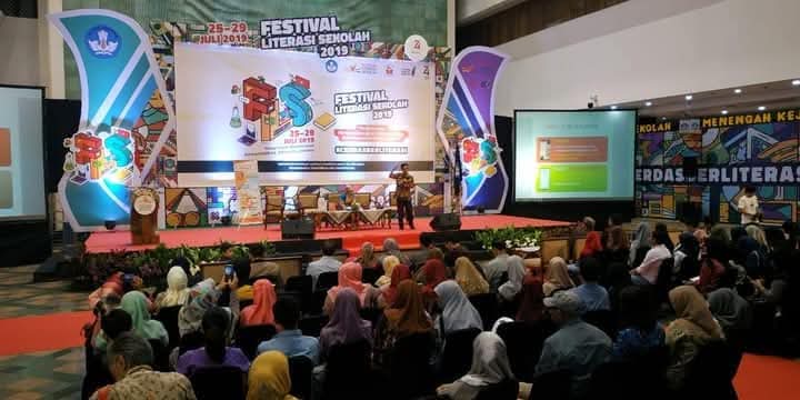 ToSM Matematika Detik diluncurkan pada pelatihan numerasi di Festival Literasi Sekolah di Kemendikbud RI, 28 Juli 2019