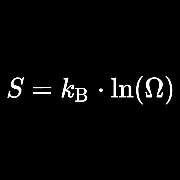 Persamaan entropi dari Boltzmann