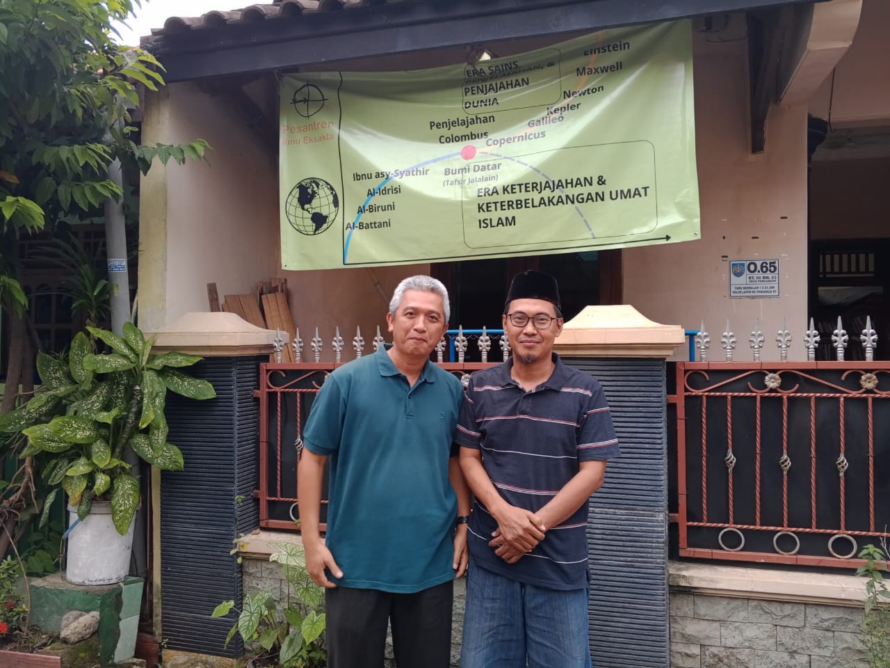 “Pak SBY” dan Ahmad Thoha Faz di Pesantren Ilmu Eksakta (PI.E)