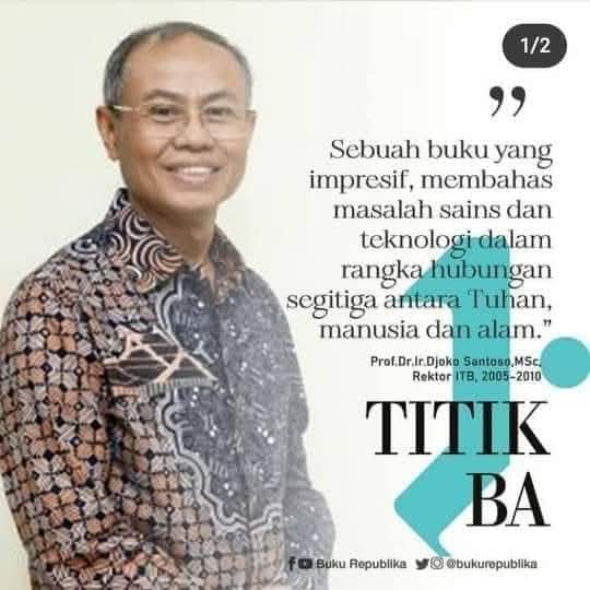 Mengikuti Musa atau Qarun? QS.28:79 disampaikan Ahmad Thoha Faz ketika dipercaya memimpin doa pada syukuran wisuda Teknik Industri ITB, Maret 2005. Tepat sehari sebelumnya, Rektor ITB secara resmi memberi endorsement untuk Titik Ba.
