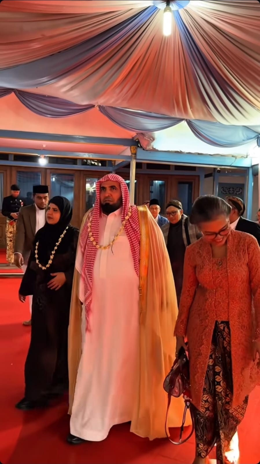 Syaikh Ahmad Qasim Al Ghamidi dijamu di Keraton Surakarta, 5 September 2025.