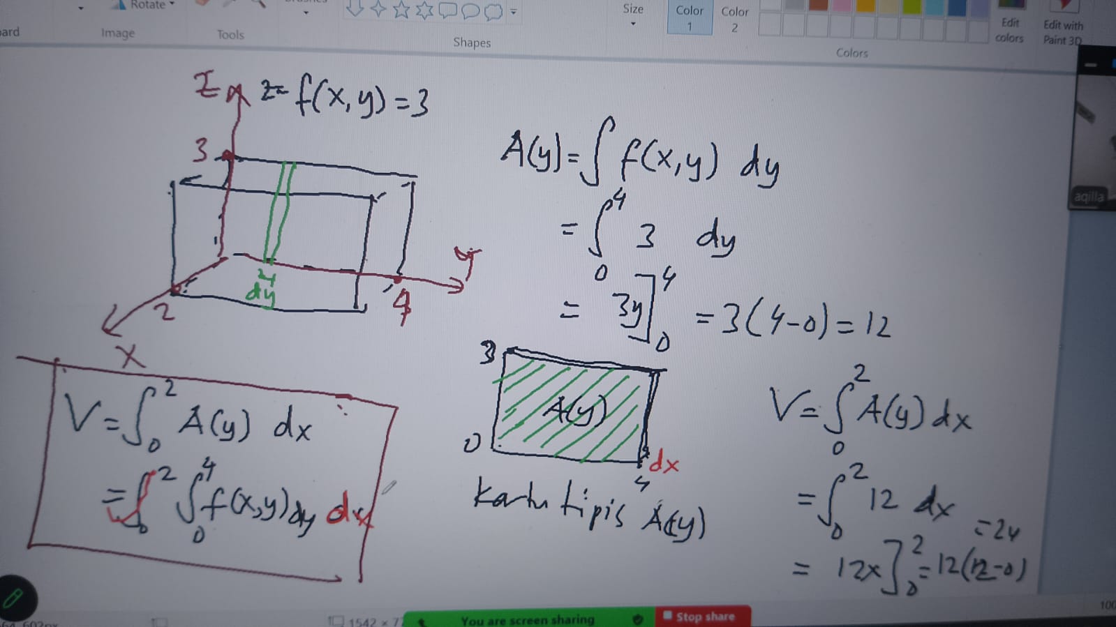 Integral lipat untuk mahasiswa Mechanical Engineering, University of Kentucky